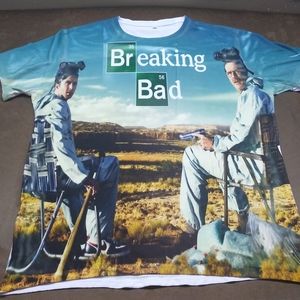 All Over Breaking Bad Graphic T-Shirt
